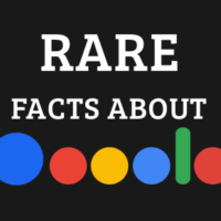 Rare facts about Google