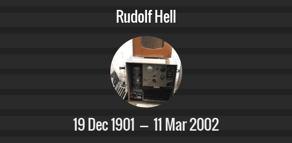 Rudolf Hell cover image