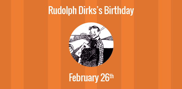 Rudolph Dirks cover image