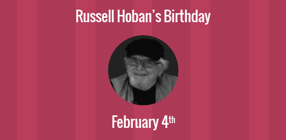 Russell Hoban cover image