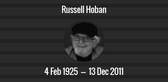 Russell Hoban cover image