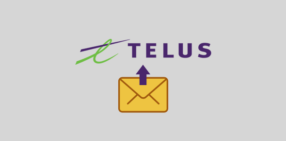How do I save and backup Telus email messages?