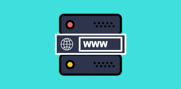 How do I set up a domain name on a web server?