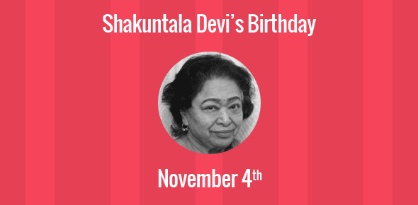 Shakuntala Devi cover image