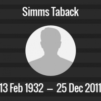 Simms Taback Death Anniversary - 25 December 2011