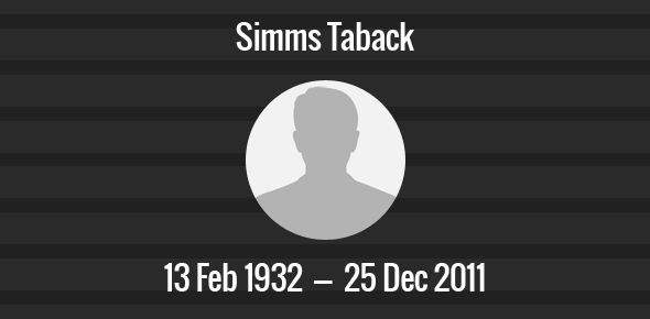 Simms Taback cover image