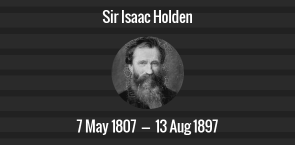 Sir Isaac Holden cover image