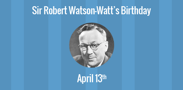 Sir Robert Watson-Watt cover image
