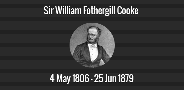 Sir William Fothergill Cooke cover image