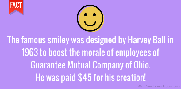 Smiley created to boost employee morale