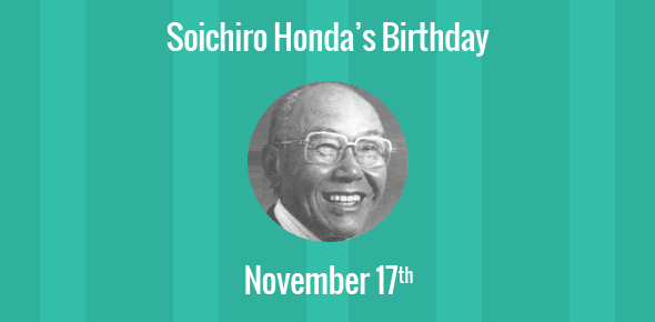 Soichiro Honda cover image