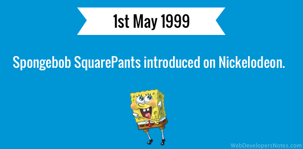 Spongebob SquarePants introduced on Nickelodeon cover image