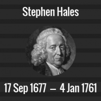 Stephen Hales Death Anniversary - 4 January 1761