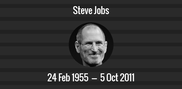 Steve Jobs Death Anniversary - 5 October 2011