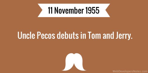 Uncle Pecos debuts cover image