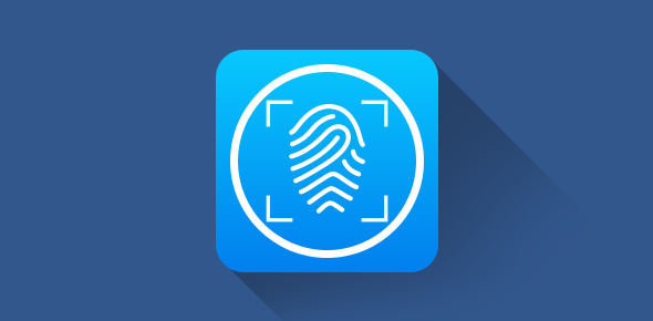 Use fingerprint ID on App store cover image