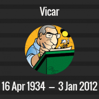 Vicar Death Anniversary - 3 January 2012