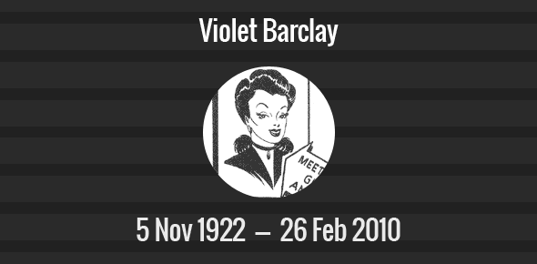 Violet Barclay cover image