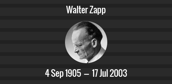 Walter Zapp cover image