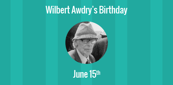 Wilbert Awdry cover image