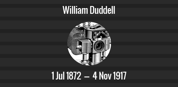 William Duddell cover image