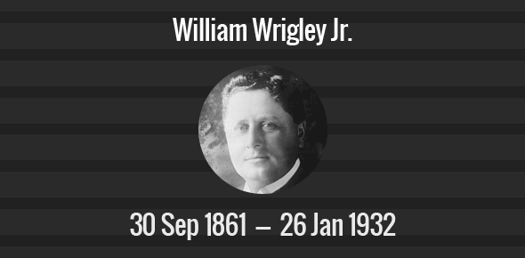 William Wrigley Jr. cover image