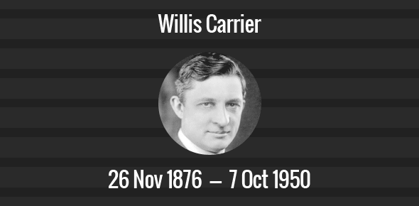 Willis Carrier cover image