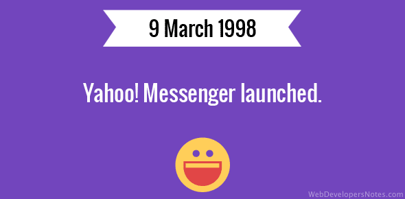 Yahoo! Messenger launched cover image