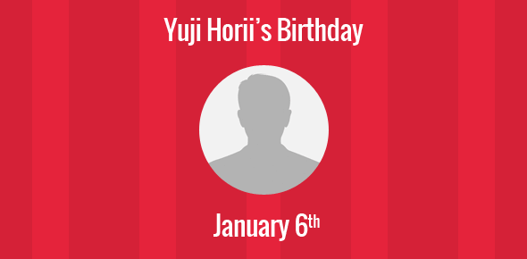 Yuji Horii cover image